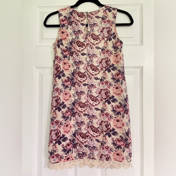 Mini floral Shift Dress - Picture 2 of 7